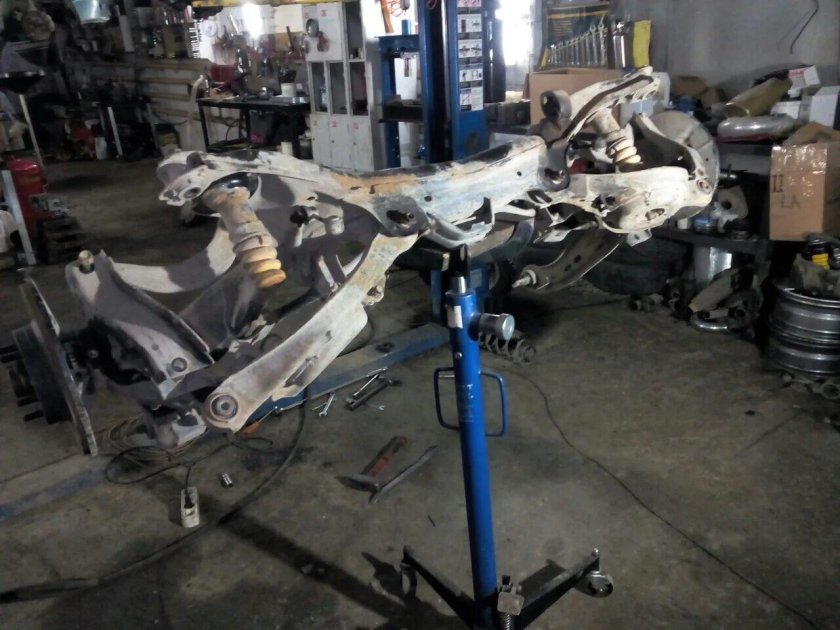 Mazda 6 MPS задняя подвеска