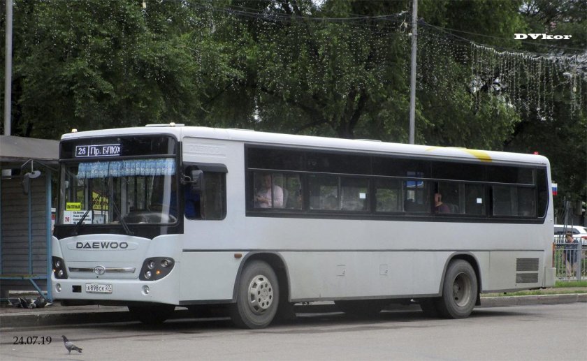 Daewoo Bus bs106 Новах