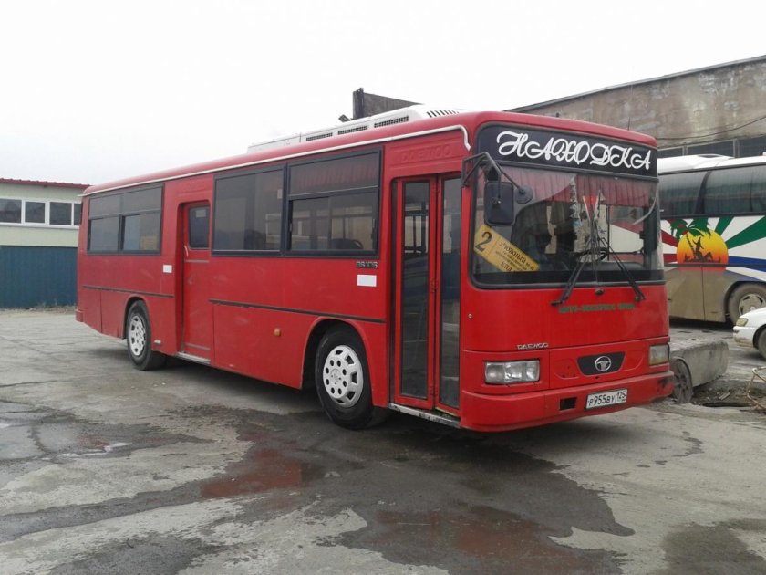 Daewoo bs106 троллейбус
