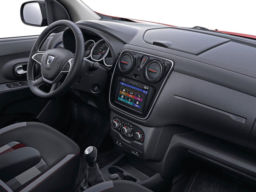 Dacia Lodgy интерьер