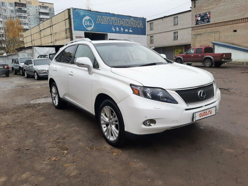 Лексус РХ 350 2013 белый