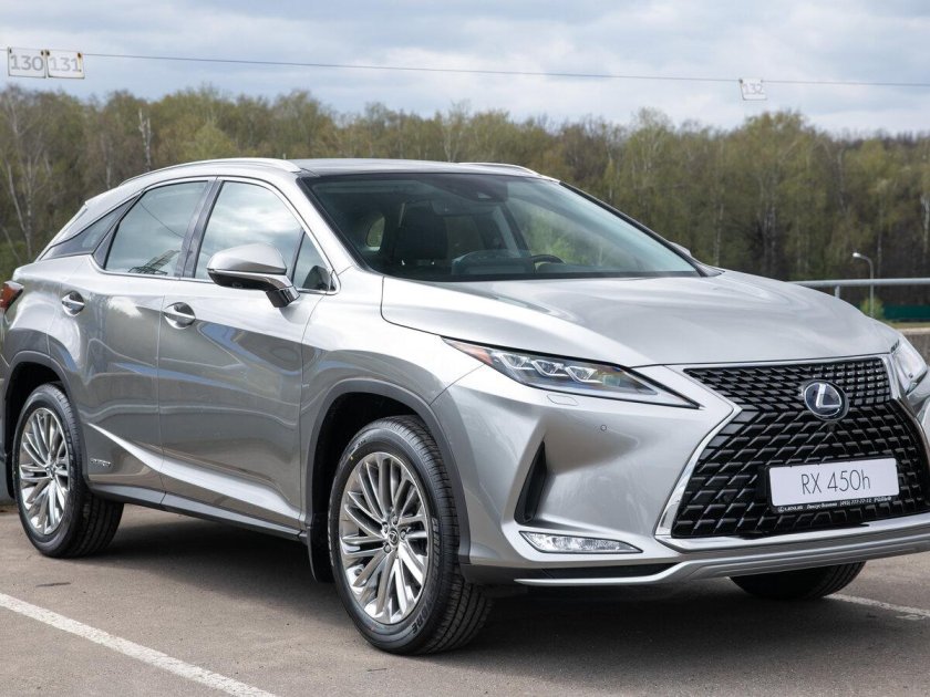 Лексус RX 2021 темно серый хромированный металлик