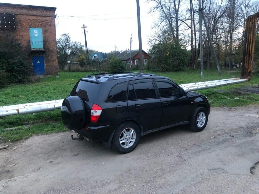 Chery Tiggo t11 черный