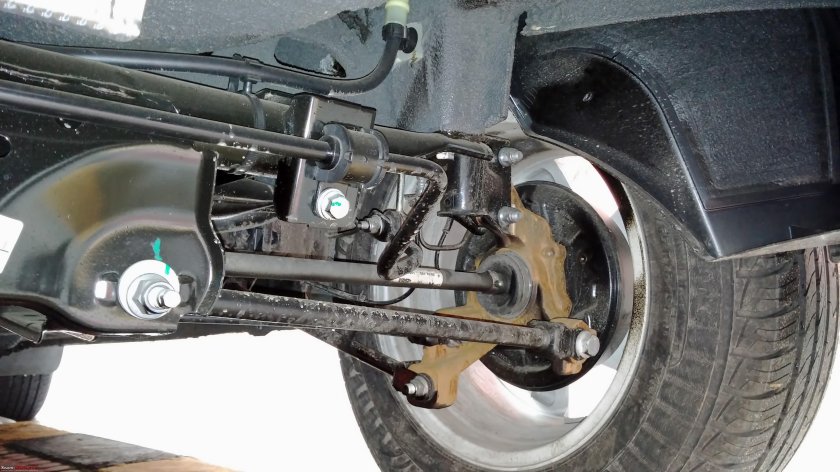 Задняя подвеска Рено Дастер 4х4