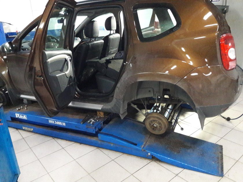 Подвеска Рено Дастер 4х4