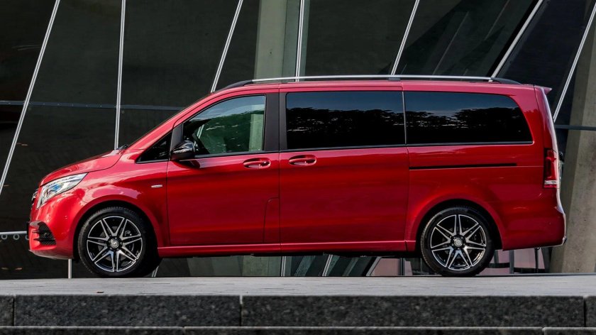 Mercedes Benz Vito Red