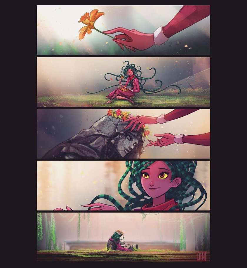 Medusa комикс Jun chiu