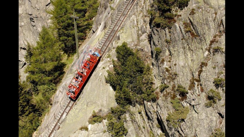 Gelmerbahn фуникулер