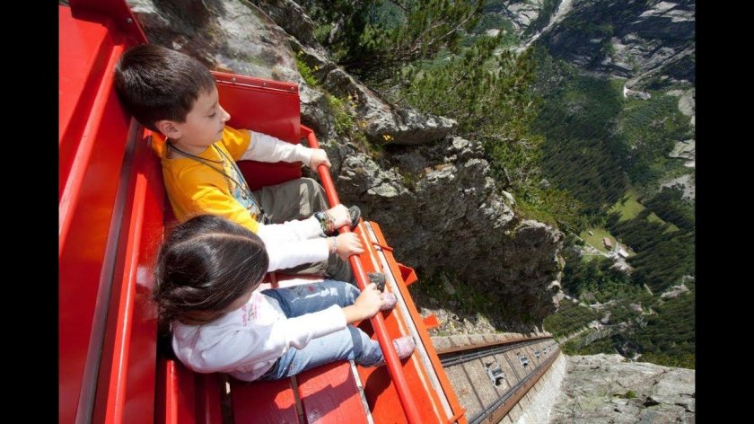 Gelmerbahn Швейцария