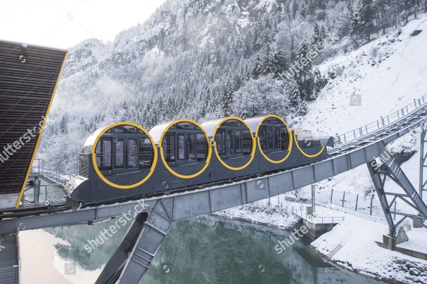 Гельмерский фуникулёр в Швейцарии