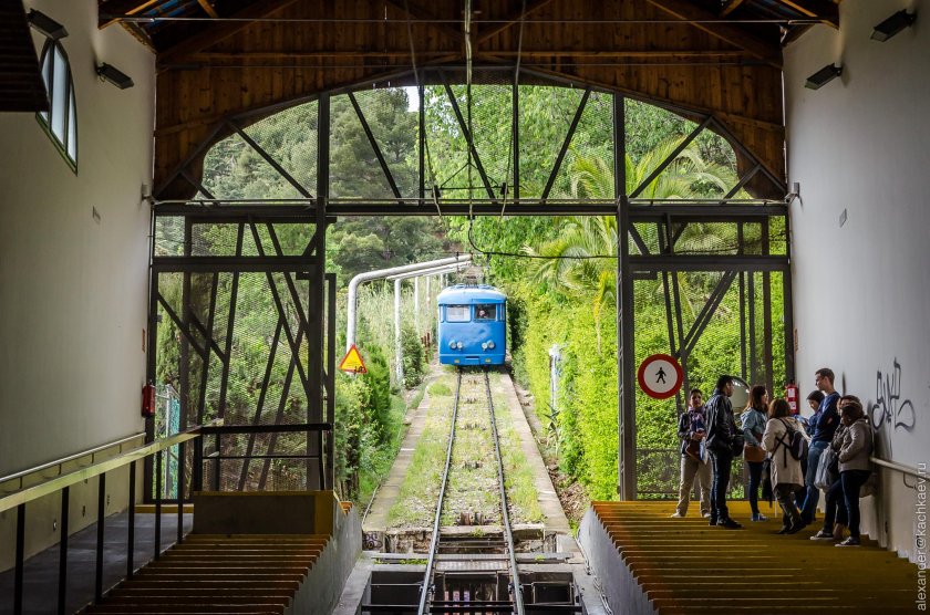 Тибидабо фуникулер