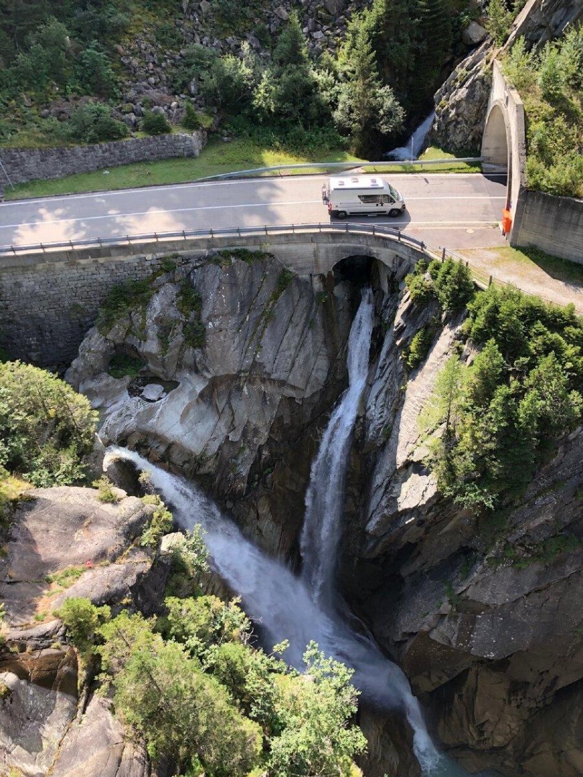 Гельмерский фуникулёр в Швейцарии