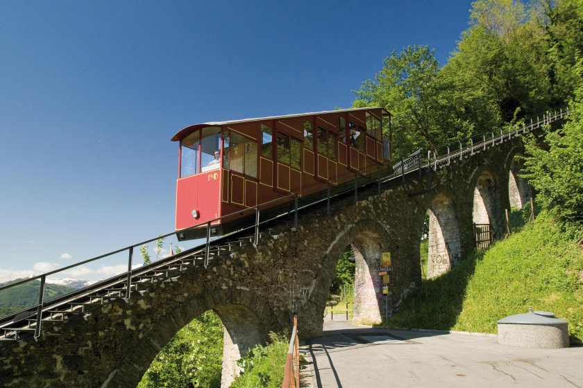 Монте-бре фуникулер