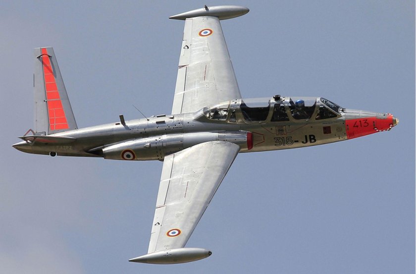 Самолет Fouga cm 170 Magister