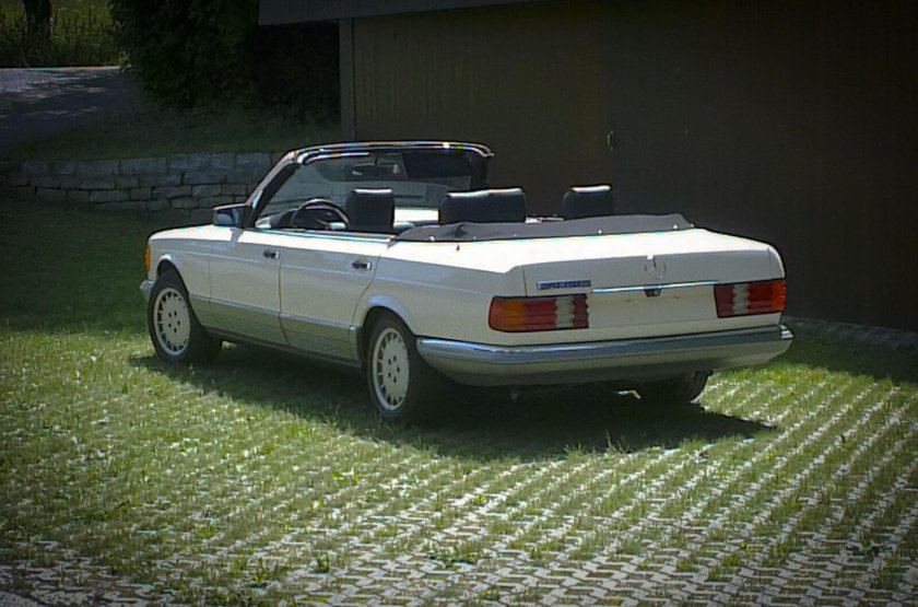 Мерседес 126 кабриолет
