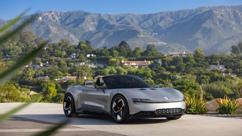 Электро кабриолет