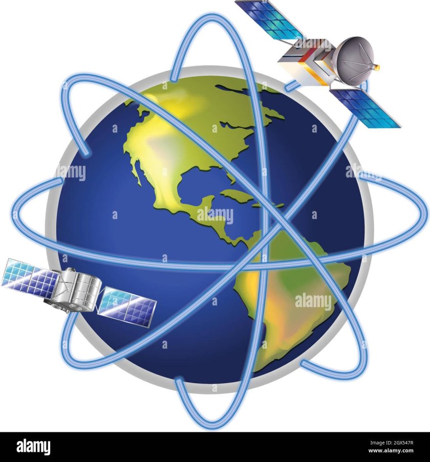 Спутники вокруг планеты