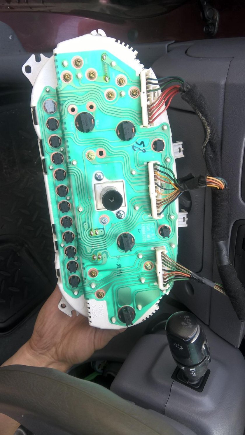 Плата панели приборов акцент 9414025000