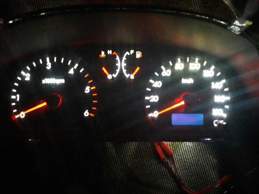 Панель приборов Хендай Терракан дизель 2.5 Пересвет