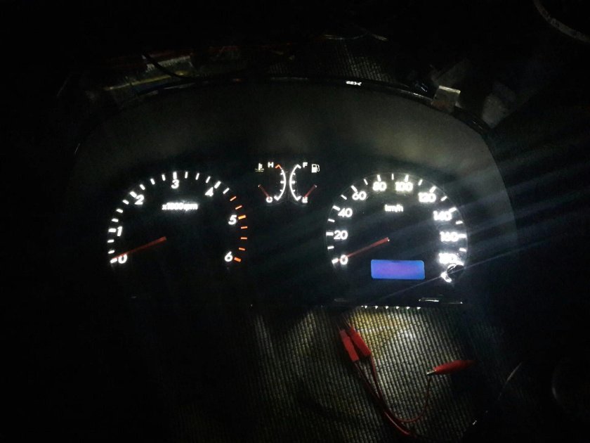 Панель приборов Хендай Терракан дизель 2.5 подсветка