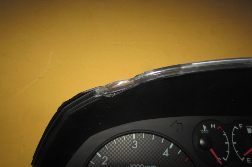 Hyundai Terracan панель приборов