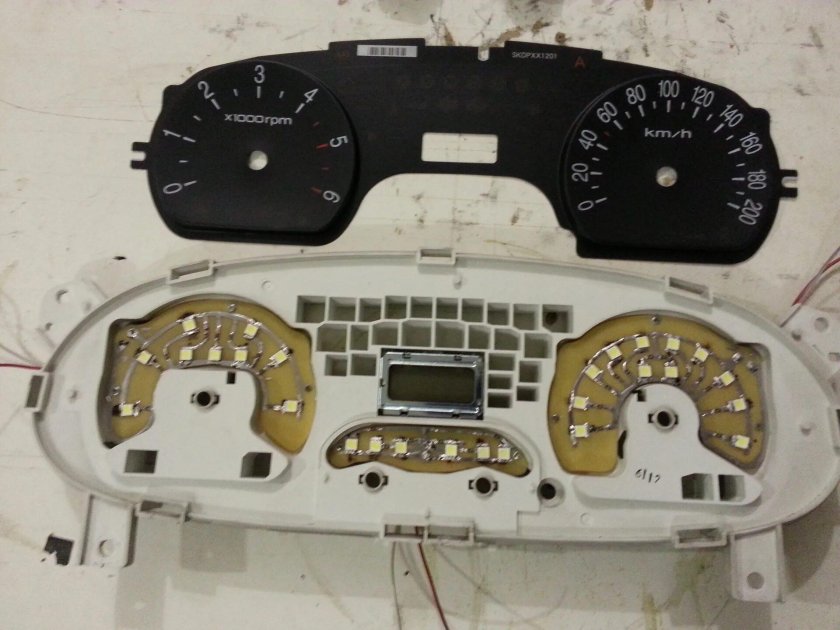 Starex 2005 щиток приборов