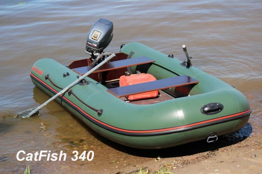 Лодка кэтфиш 340