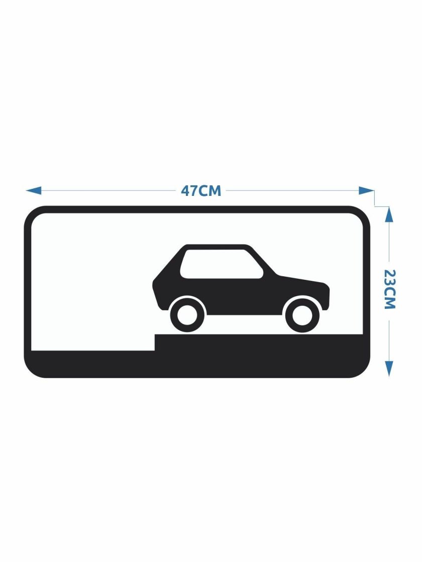 Таблички постановки транспортных средств на стоянку