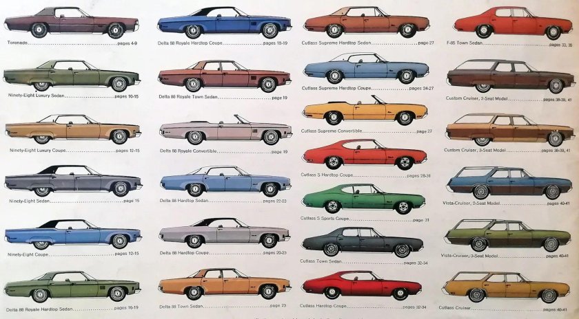 Oldsmobile Vista Cruiser 1972 года