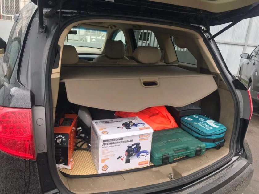 Acura MDX yd2 багажник