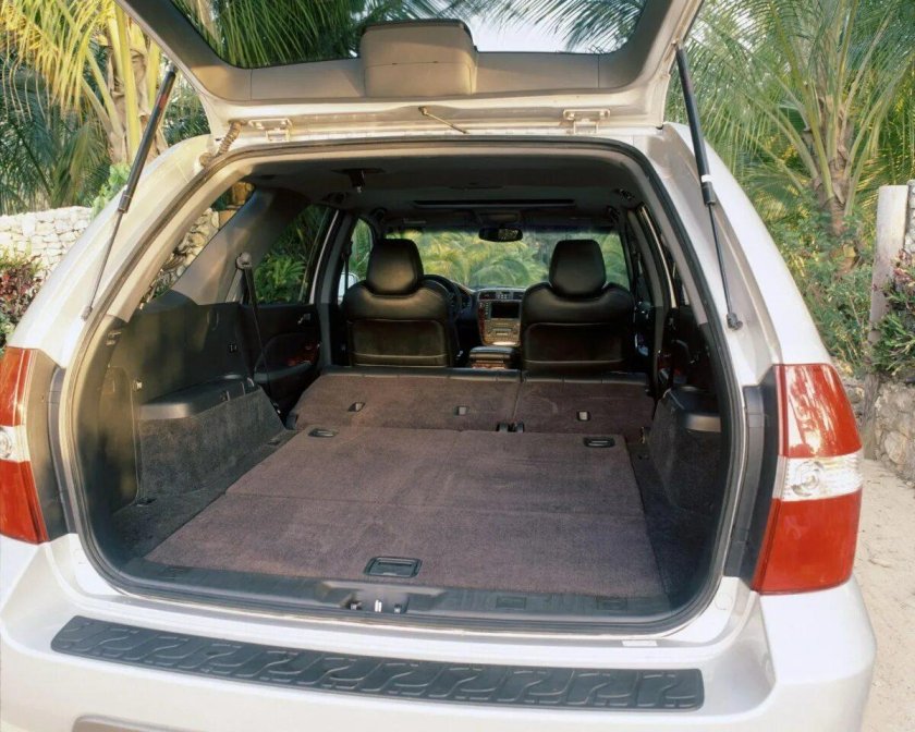 Акура MDX 2003 салон багажник