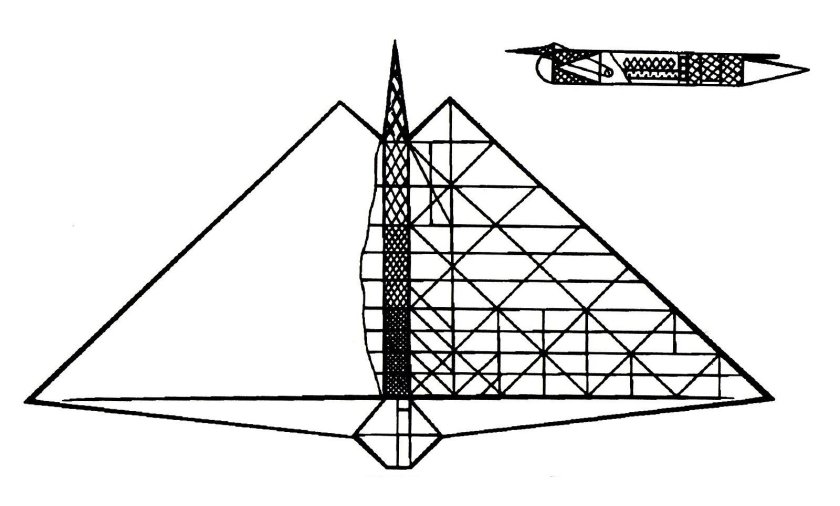Телешов проект самолета "Дельта".