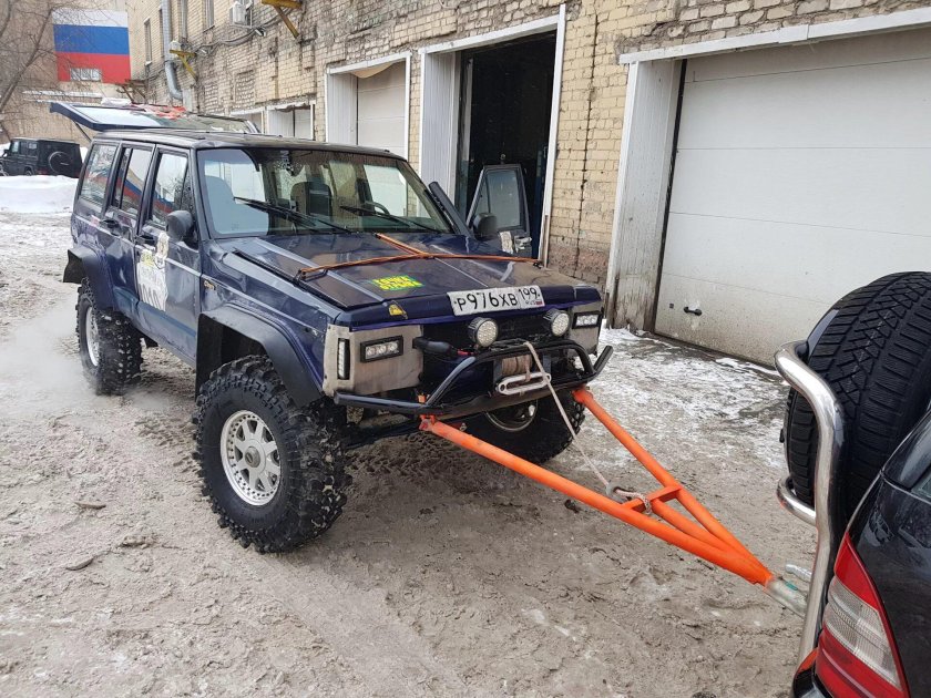 Жёсткая сцепка для УАЗ Патриот