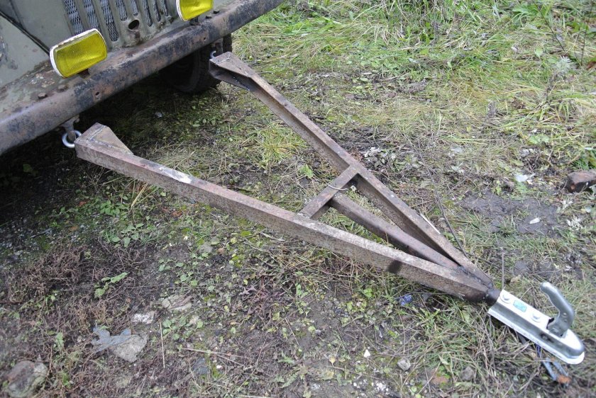 Жёсткая сцепка для УАЗ Буханка