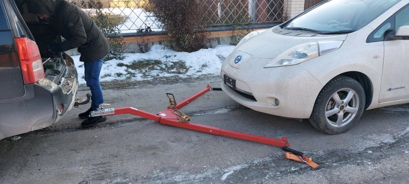 Жесткая сцепка для Nissan Leaf