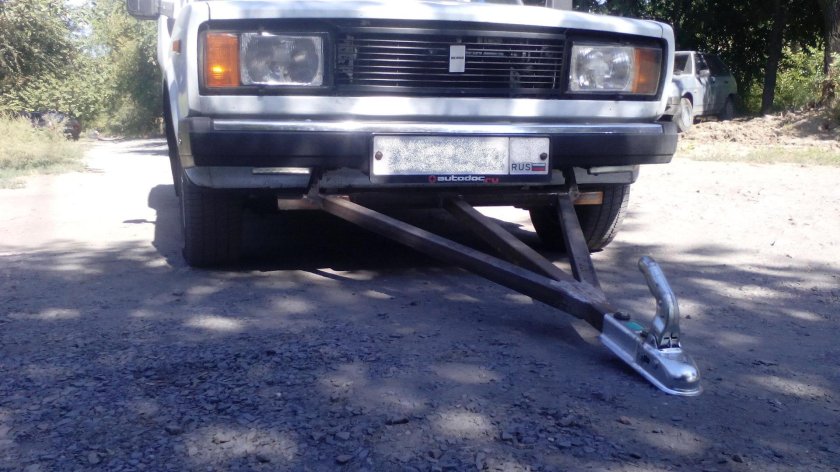 Жёсткая сцепка для легковых ВАЗ 2107