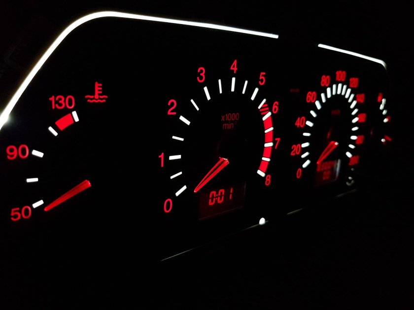 Пересвет панели приборов ВАЗ 2114