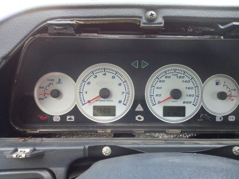 Приборная панель ВАЗ 2114 спорт