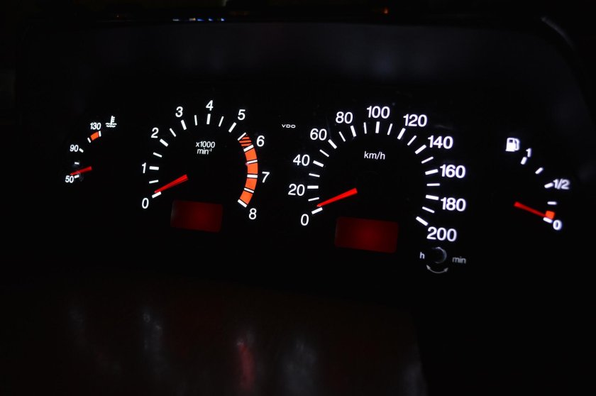 Пересвет приборной панели ВАЗ 2114