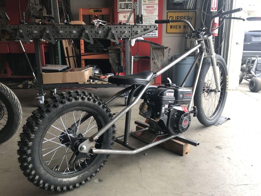 Мото самоделки с двигателем Лифан