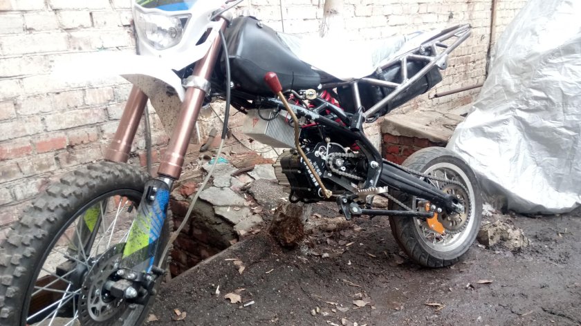 Рама питбайка 125