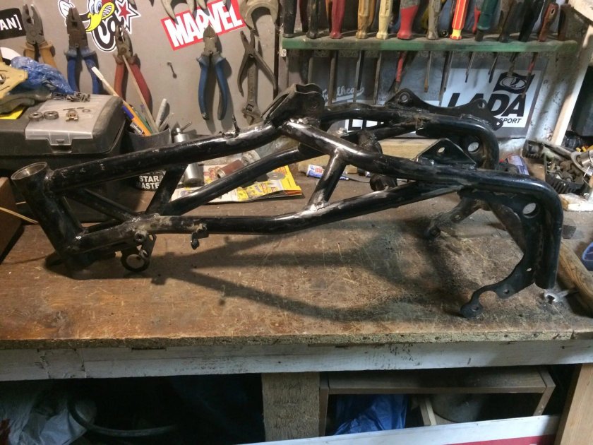 Рама питбайка 125