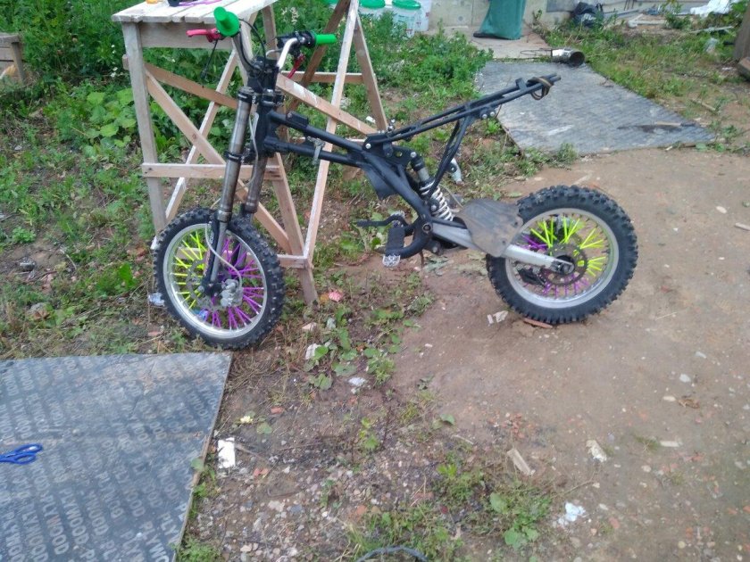 Рама питбайка ТТР 125