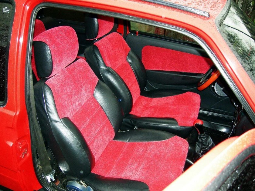 Чехлы на автомобильные сидения ВАЗ 1111 Ока