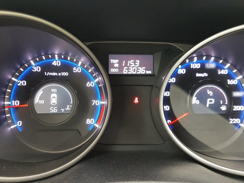 Hyundai ix35 спидометр