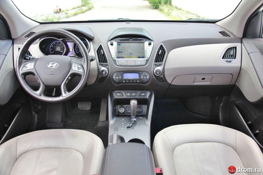 Хендай ix35 салон 2013