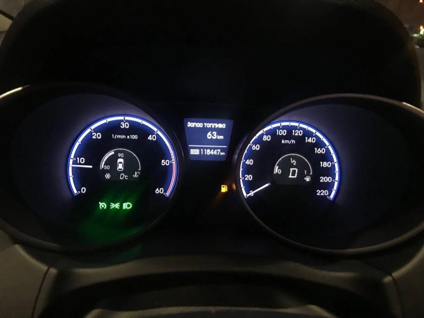 Хендай ix35 бака бензин