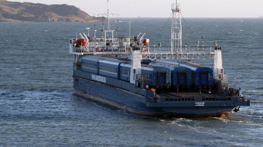 Паромная переправа Железнодорожная Керчь