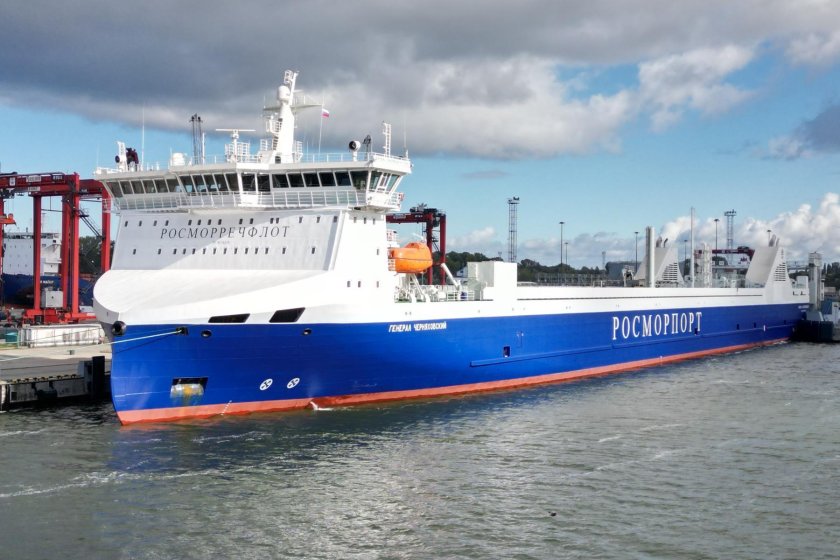 Генерал Черняховский паром