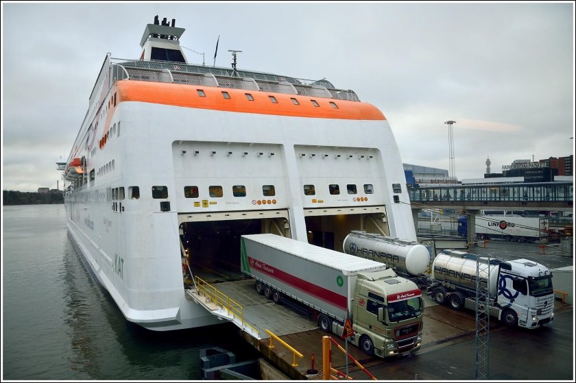 Паром Швеция Дания